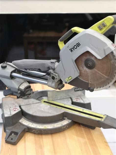 Ryobi Slide Compound Mitre Saw Commercial And Industrial Construction