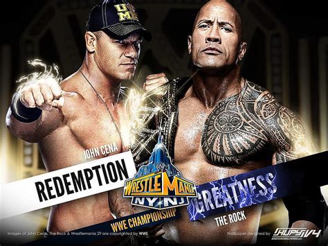 New Wrestlemania The Rock Vs John Cena Ii Stone Cold And The