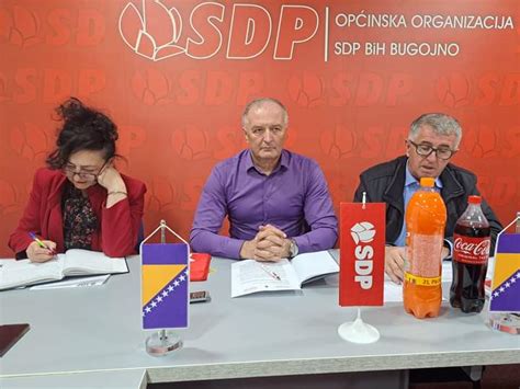 Predsjedni Tvo Ko Sdp Bih Sbk Ksb Daje Punu Podr Ku Predsjedniku Sdp