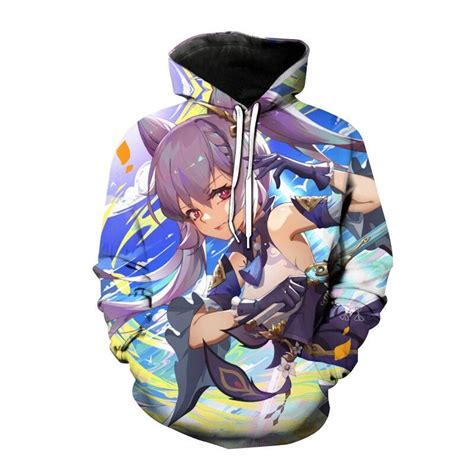 Game Genshin Impact 3d Printed Sweatshirt Hoodie Pullover Anime