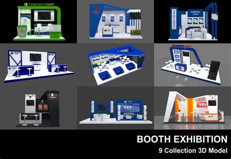 Exhibition Booth Design 3d Model 3d Model Max 3ds Fbx Cga Iransmarts