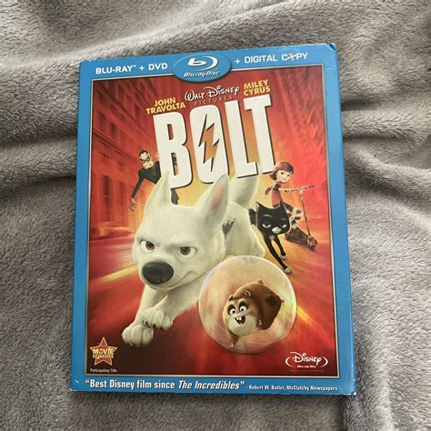 Disneys Bolt Bluray Dvd Like New Wslipcover 786936774801 Ebay