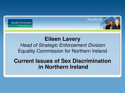 Ppt Eileen Lavery Head Of Strategic Enforcement Division Equality