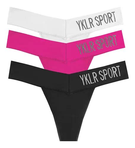 Paquete Bikini Sin Costuras Liso Mujer Tanga C Moda Moda Meses Sin Inter S