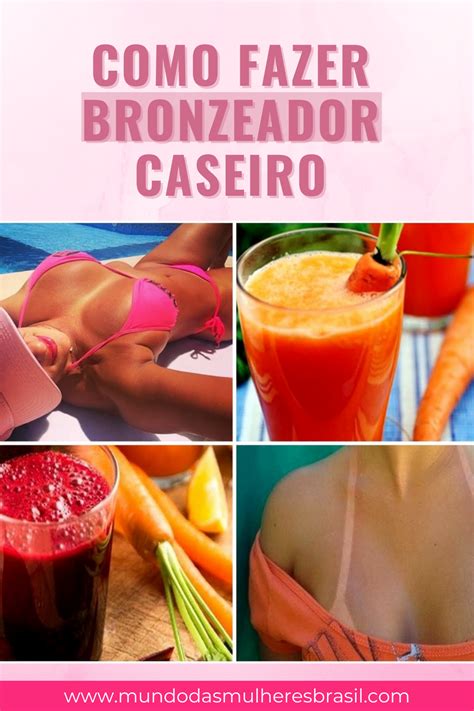 Receita Caseira Como Fazer Bronzeador Natural Caseiro Mundo Das