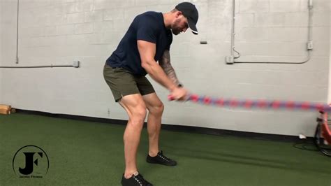 Battle Ropes Two Handed Slams Youtube