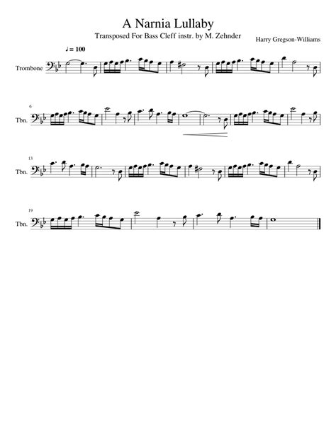 A Narnia Lullaby Sheet Music Download Free In Pdf Or Midi