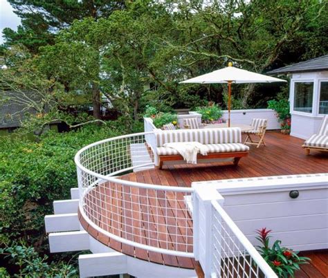 Wooden deck designs