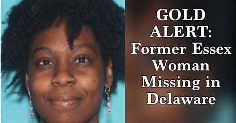 Urgent Gold Alert Issued For Missing Former Essex County Woman In