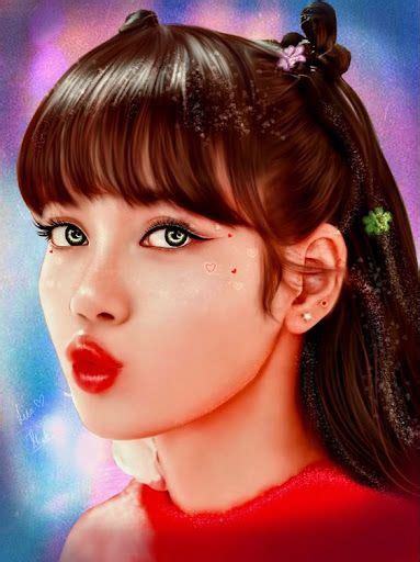 Lisa Blackpink Fan Art Wallpaper