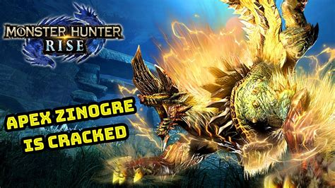 Monster Hunter Rise Apex Zinogre First No Rampage Hunt Youtube