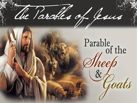 The Parable of the Sheep and Goat and What it Means: Pr Vincent Leoh ...