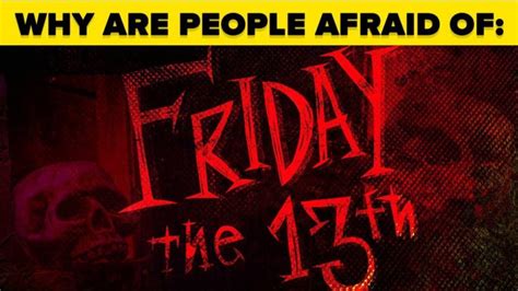 Video Infographic Why Are We Afraid Of Friday The 13th And The Number 13 Infographic Tv