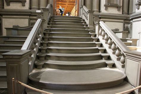 La Escalera Escalera De La Biblioteca Laurenciana Firenze Flickr