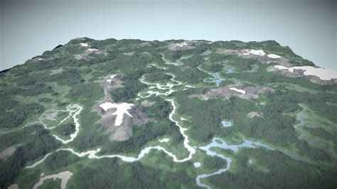 Heightmap 3d Models Sketchfab