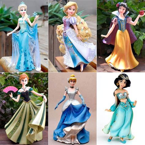 Cm Q Posket Snow White Elsa Rapunzel Jasmine Anna Model Action