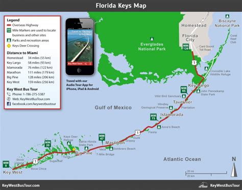 Florida Keys & Key West Travel Information - Florida Keys Highway Map ...