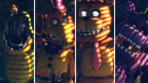 Sfm Fnaf Withered Mediocre Melodies Model Showcase Youtube