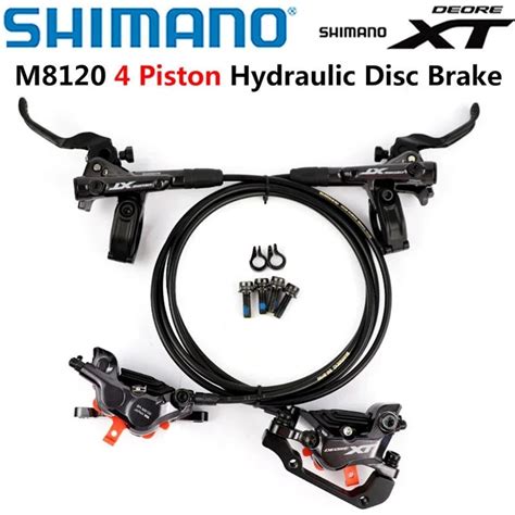 Shimano Pastilha De Freio Deore Xt M8100 M8120 4 Pistões Freio A