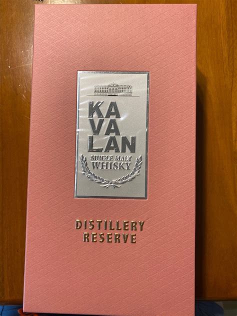 Limited Kavalan Single Malt Whisky Food And Drinks Alcoholic