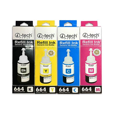 I Tech Premium Dye Ink 664 70ml I Tech