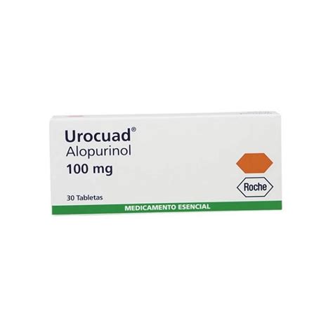 Urocuad Mg Tabletas Alopurinol