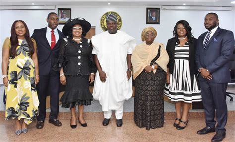 Photos Gov Ambode Swears In New Chief Judge Of Lagos Justice Opeyemi