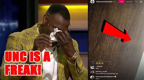 ESPN S Shannon Sharpe Streams Himself Having SEX In SHOCKING IG Live Video