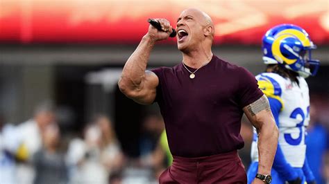 Dwayne Johnson Kicks Off the Super Bowl With Energizing Speech - The ...