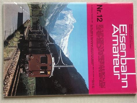 Eisenbahn Amateur Heft Nr 12 1980 Kaufen Auf Ricardo