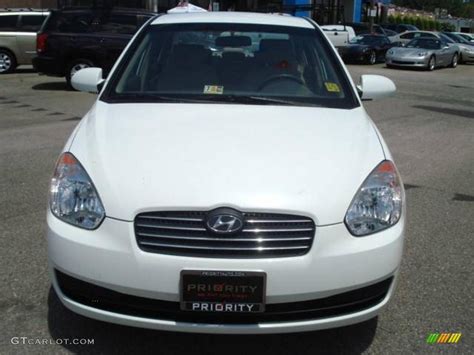 2006 Nordic White Hyundai Accent GLS Sedan 13880357 Photo 9