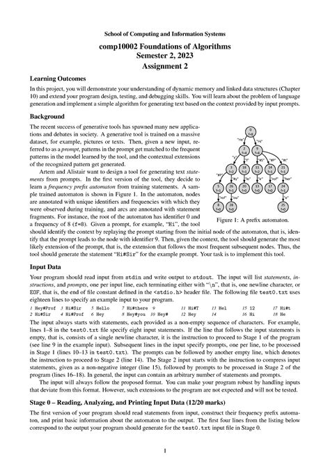 Ass Assignment Questions School Of Computing And Information