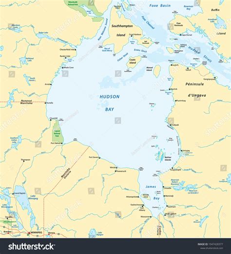 Hudson Bay Canada Map Thunder Bay | Ontario, Map, & Facts | Britannica