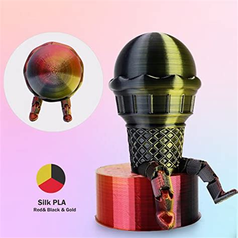 Eryone Silk Tri Color Coextrusion Pla Filament D Printer Mm