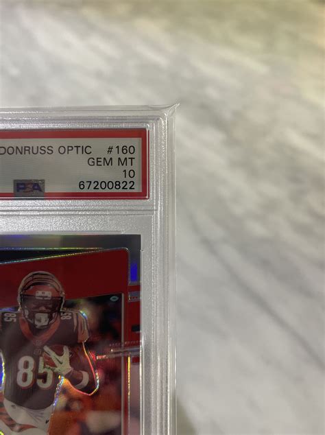 2020 Panini Donruss Optic TEE HIGGINS Holo RC Bengals 160 PSA 10 Gem