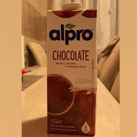 Alpro Chocolate Flavored Soya Milk Review Abillion