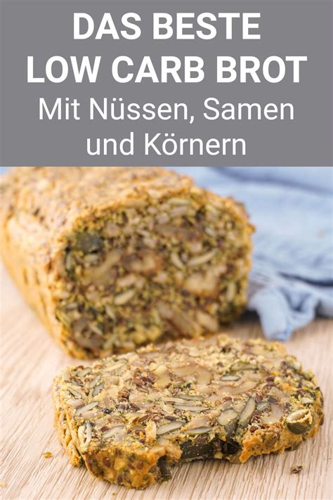 Low Carb Brot Mit N Ssen Einfaches Leckeres Rezept Rezepte Low