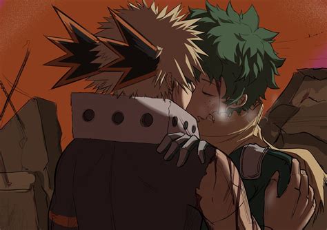 han ᐢ ᐢ on Twitter RT misususuu kiss 勝デク bkdk