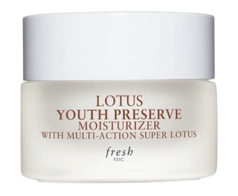 Fresh Lotus Youth Preserve Moisturizer ingredients (Explained)