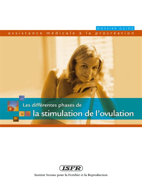 Les diffÃrentes phases de la stimulation de l ovulation