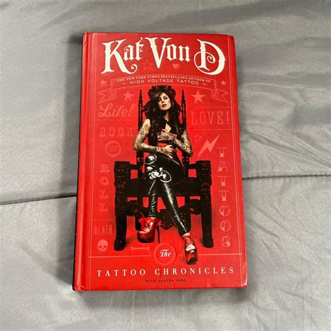 Kat Von d the tattoo chronicles book #katvond... - Depop