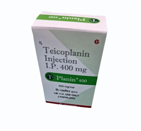 Mg Teicoplanin Injection Ip At Rs Piece