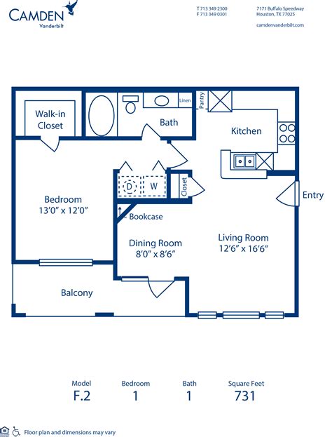 1 And 2 Bedroom Apartments In Houston Tx Camden Vanderbilt