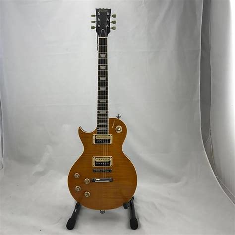 Left Handed Vintage V100 AFD LP Shape Electric Guitar | Reverb