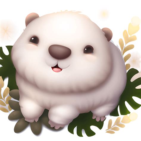 3d Wombat Clipart Met Aquarelillustratie · Creative Fabrica