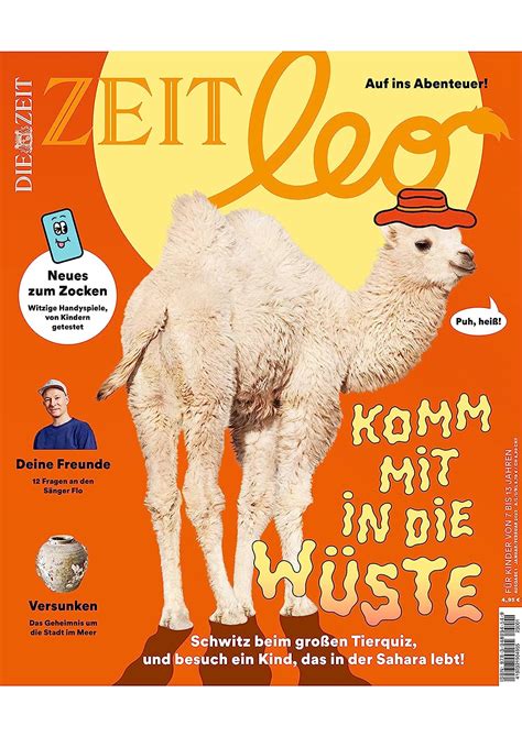 ZEIT LEO 1 2023 Komm mit in Wüste ZEIT LEO ZEIT Amazon de