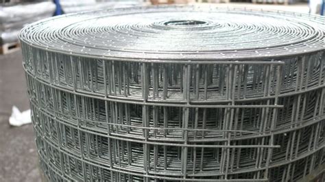 Weld Mesh Ft X M Roll Galvanised Steel Wire Mm Hole Swg