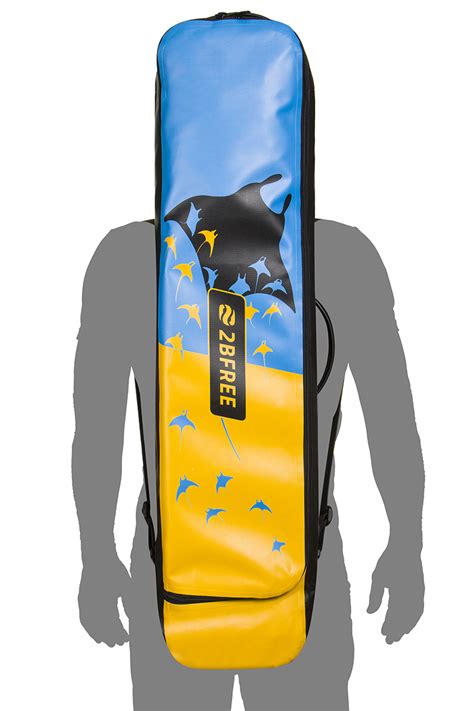 2bfree Long Fins Freediving Bag Manta Ray 2 B Free Equipment