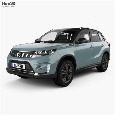 Suzuki Vitara hybrid AllGrip 2022 3D model - Download Hatchback on ...