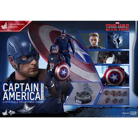 野獸國 Hot Toys MMS 美國隊長 英雄內戰 限定版非 MMS MMS MMS 蝦皮購物